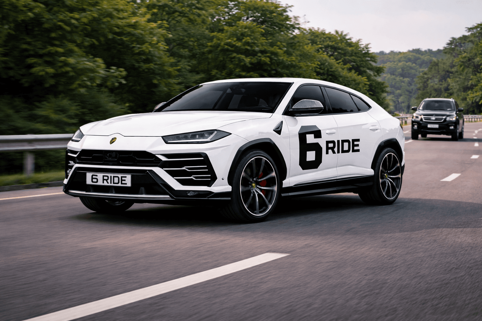 6ride premium performance vehicle on highway